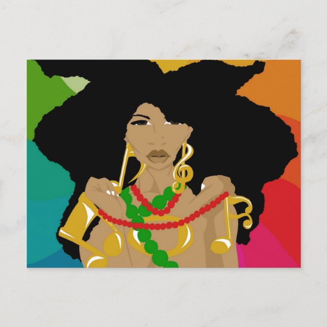 Cartão Postal Neo Soulstress 3 (Sketchbook Pro) (Frente)