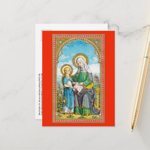 Cartão Postal NeoGótico St. Anne e Jovem Maria (SAU 29)