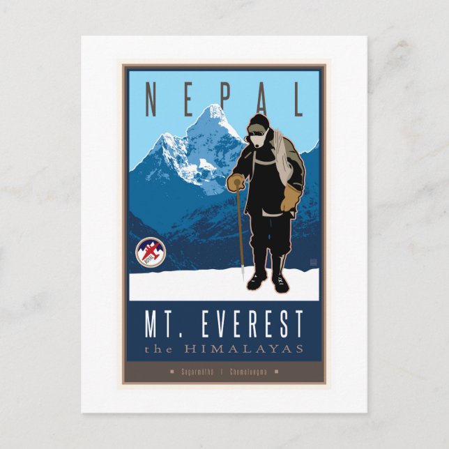 Cartão Postal Nepal (Frente)