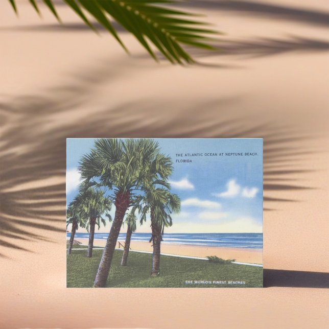 Cartão Postal Neptune Beach, Flórida (Criador carregado)
