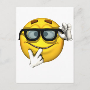 Cartão Postal Nerd Amarelo