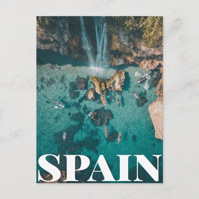 Cartão Postal Nerja, Espanha (Frente)