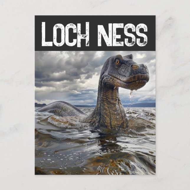 Cartão postal NESS MONSTER LOCH (Frente)