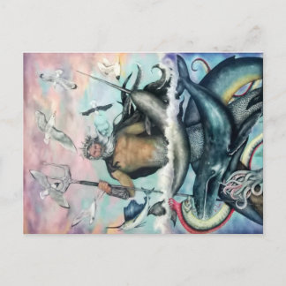 Cartão Postal Netuno