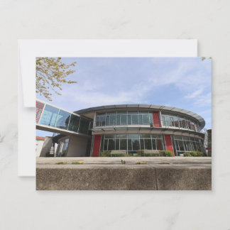 CARTÃO POSTAL NEUBAU HAAGER REALSCHULE IM FRÜHLING