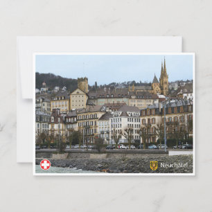 Cartão Postal Neuchâtel - Suiça