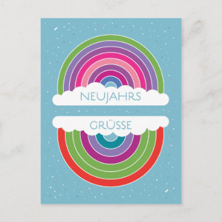 Cartão Postal Neujahrsgrüße