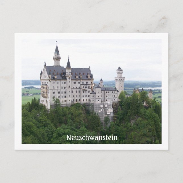 Cartão Postal Neuschwanstein (Frente)