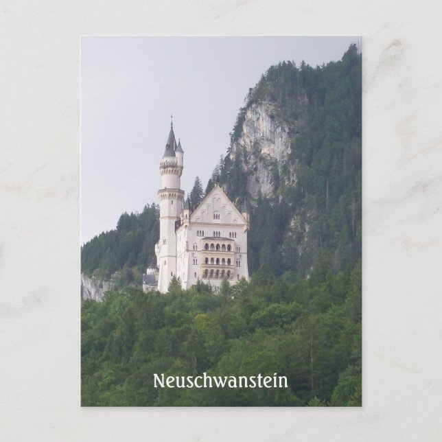 Cartão Postal Neuschwanstein (Frente)