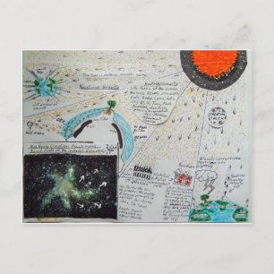 Cartão Postal Neutrinos são Gravidade.