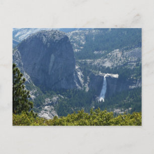 Cartão Postal Nevada Cai do Panorama Trilha Yosemite