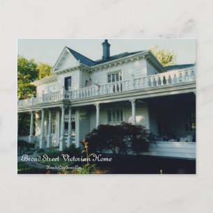 Cartão Postal Nevada City Tours Ca. Broad Street Victorian Home