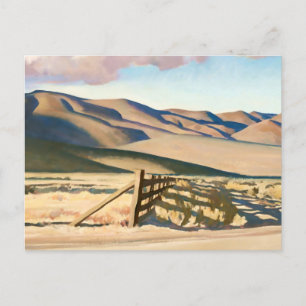 Cartão Postal "Nevada Colinas" por Maynard Dixon