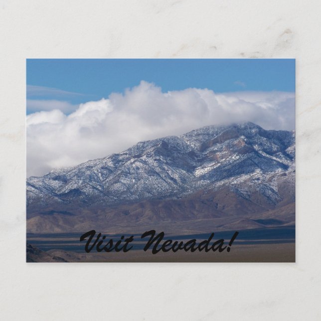 Cartão Postal Nevada, Visite Nevada! (Frente)