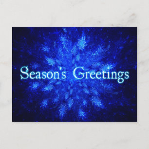 Cartão Postal Nevasca