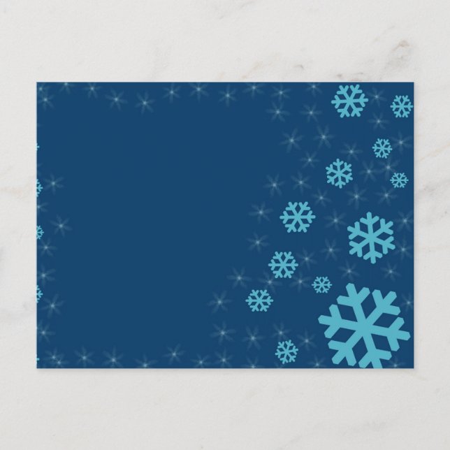 Cartão Postal neve (Frente)