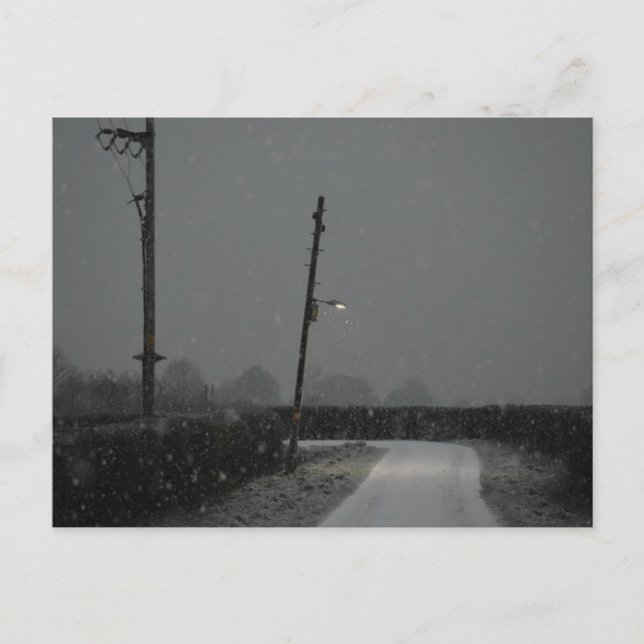 Cartão Postal Neve (Frente)