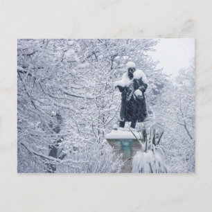 Cartão Postal Neve em Cardiff