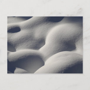 Cartão Postal Neve Esparsa Monta Natureza Abstrato