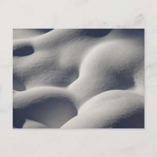 Cartão Postal Neve Esparsa Monta Natureza Abstrato