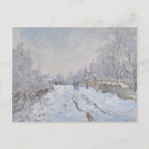 Cartão Postal Neve na Argentina (por Claude Monet)