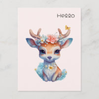 Névoa Bonitinha com Refeições e Flores Olá