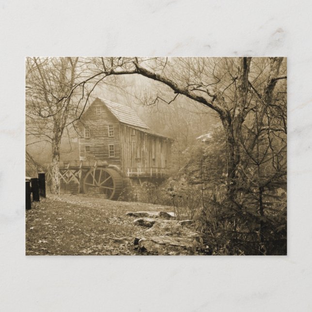 Cartão Postal Névoa Matinal (Frente)