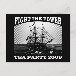 Cartão Postal New American Tea Party 2009