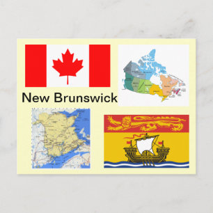 Cartão Postal New Brunswick Canadá