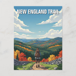 Cartão Postal New England Trail Viagem