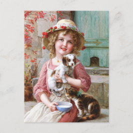 Cartão Postal New Friends - Emile Vernon