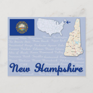 Cartão postal "New Hampshire"