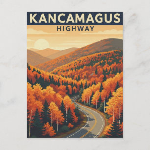 Cartão Postal New Hampshire Kancamagus Highway Viagem