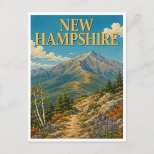 Cartão Postal New Hampshire Monte Washington GeoSaga