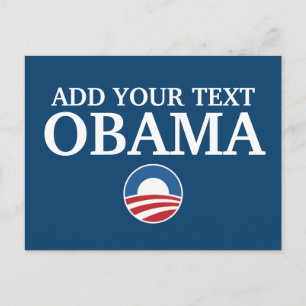 Cartão Postal NEW HAVEN para Obama personalizado sua cidade