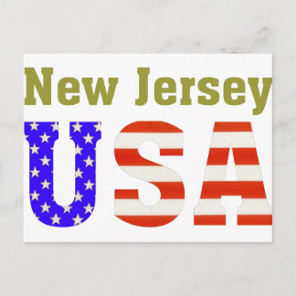 Cartão Postal New Jersey USA!