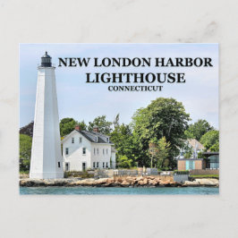 Cartão Postal New London Harbor Lighthouse, Cartão-postal de Con
