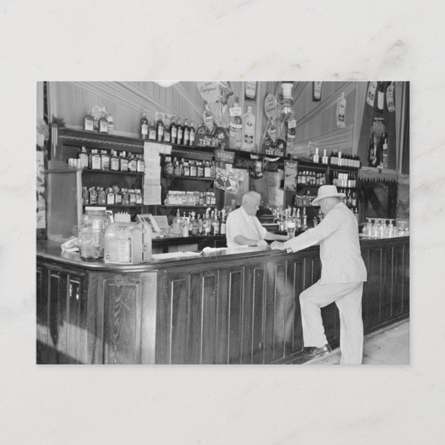 Cartão Postal New Orleans Saloon, 1938 (Frente)