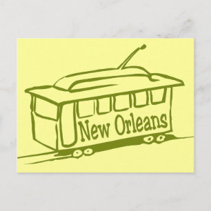 Cartão Postal New Orleans Streetcar