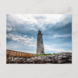 Cartão Postal New Point Comfort Lighthouse Port Haywood, VA