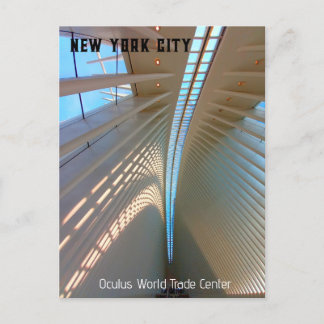 Cartão Postal New York City - Oculus World Trade Center