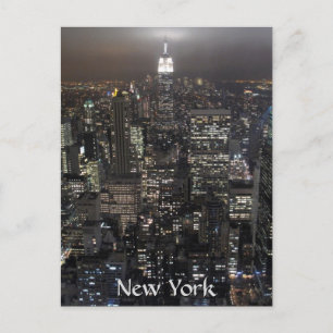 Cartão postal New York Cityscape New York Souveni