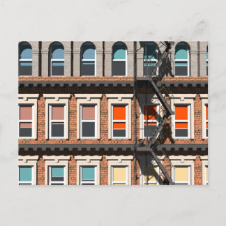 Cartão Postal New York facades