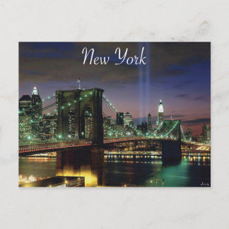 Cartão Postal New York Nights