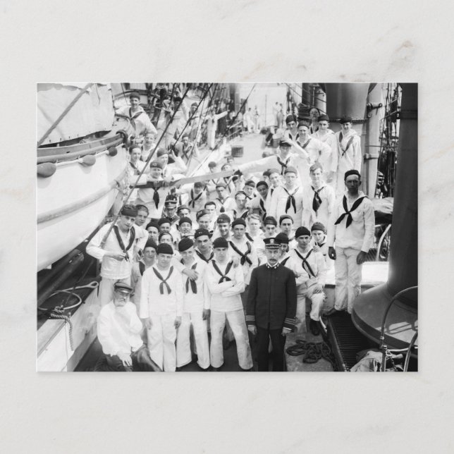 Cartão Postal New York Sailor Boys: 1913 (Frente)