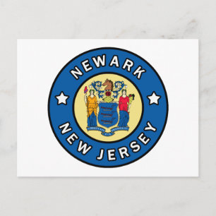 Cartão Postal Newark Nova Jersey