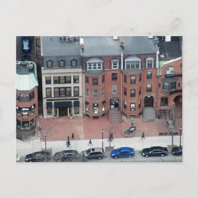 Cartão Postal Newbury Street (Frente)
