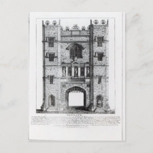Cartão Postal Newgate, Londres, pub. 1761