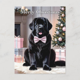 Cartão Postal Newland Dog Christmas
