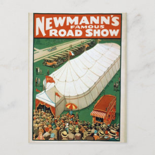 Cartão Postal Newmans Familiar Road Show
